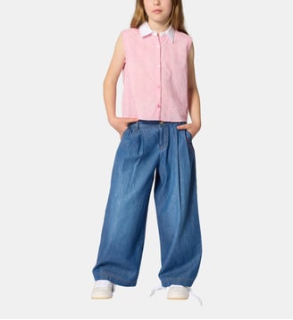 Pantalon a pinces - Zadig&Voltaire Kids - Bleu