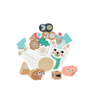 Jeu d'équilibre Eddy bear Michelle Carlslund - Vilac - Multicolore