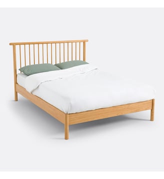 Lit en pin massif avec sommier - La Redoute Interieurs - Naturel