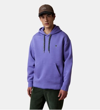 Sweat à capuche en molleton - Faguo - Violet foncé