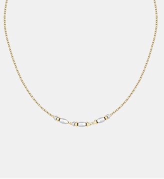 Collier en acier,cristaux, COLORI - Morellato - Argent et doré