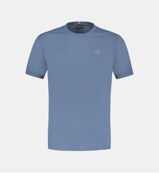 T-shirt Ton sur ton - Le Coq Sportif - Bleu horizon