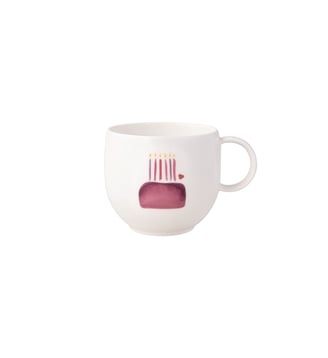 Mug avec anse Happy Birthday - Villeroy & Boch - Blanc