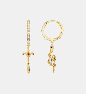 Créoles avec pendentif Tempting Romance - Thomas Sabo - Or