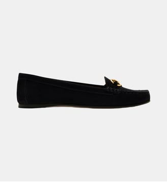 Guia - Mocassins En Cuir Velours Marine - Parallèle - Marine