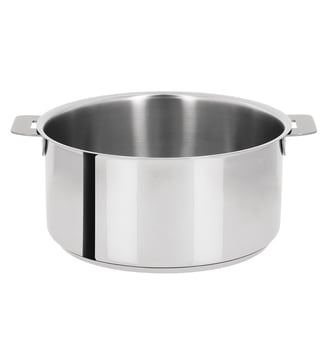 Casserole Mutine amovible inox Ø16 cm - Cristel - Acier