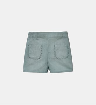 Short en lin et coton Cyrillus