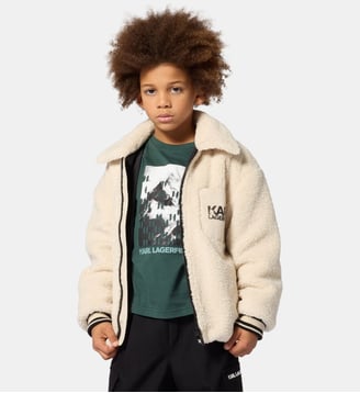 Tee-shirt manches courtes - Karl Lagerfeld Kids - Forest green