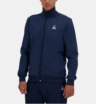 Sweat zippé  Essentiels - Le Coq Sportif - Bleu