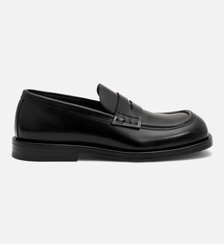 Mocassins unisexe en cuir de veau - AMI Paris - Noir