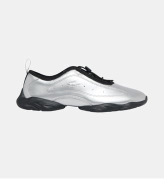 Sneakers Tennis Ballerina femme - Lacoste - Argent et noir