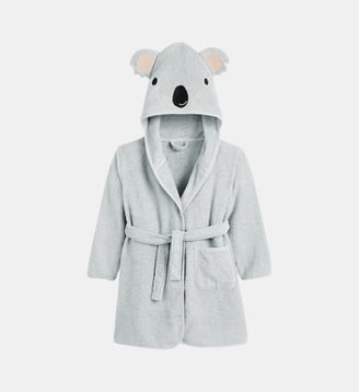 Peignoir coton biologique Koala 400 g/m2 - La Redoute Interieurs - Gris