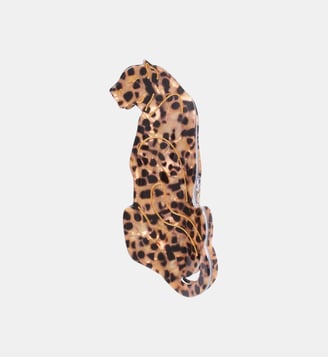 Pince à cheveux guepard - Balaboosté - Marron