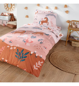 Housse de couette coton La Redoute Interieurs
