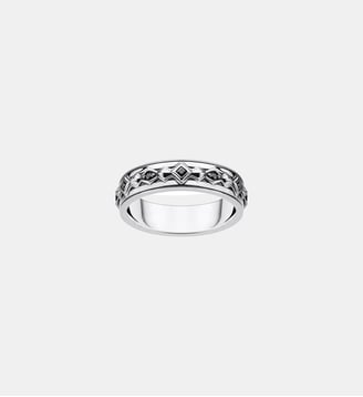 Bague pierres noires argent - Thomas Sabo - Argent