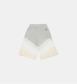 Short en molleton avec logo - MM6 Maison Margiela - Gris