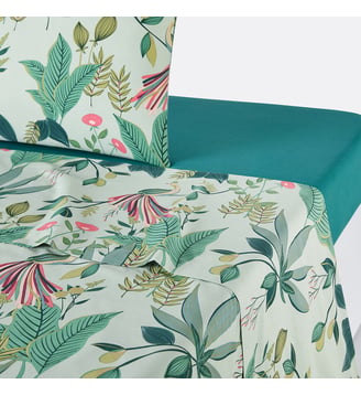 Drap plat percale de coton - La Redoute Interieurs - Multicolore