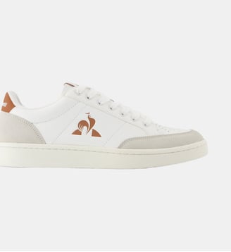 Sneakers en cuir et suede Courtnet Le Coq Sportif