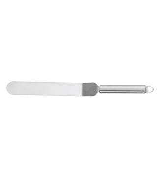 Spatule coudée - inox brillant et brossé - 37 cm - Cristel - Acier