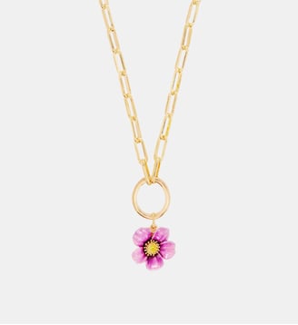 Pendentif Anémone, Espoir et Affection - Les Néréides - Multicolore