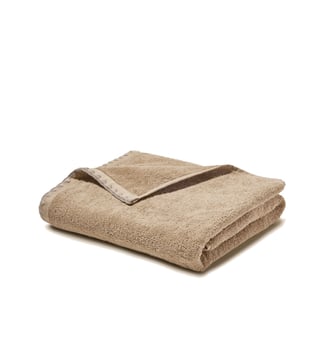 Serviette De Toilette  Éponge unie et point feston triangulaire Madura