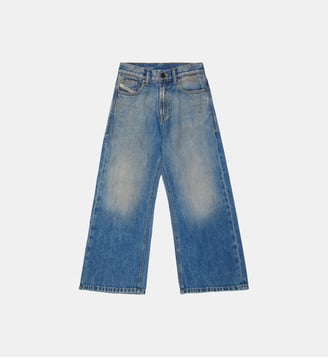Jean coupe relaxed - D-Argjx - Diesel Kids - Denim bleu