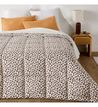 Couette, imprimé léopard, microfibre recyclé - La Redoute Interieurs - Imprimé léopard