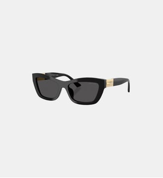 Lunettes de soleil Œil de chat JC5030U - Jimmy Choo - Noir