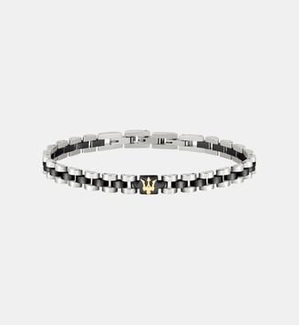 Bracelet ICONIC - Maserati - Black et yellow gold