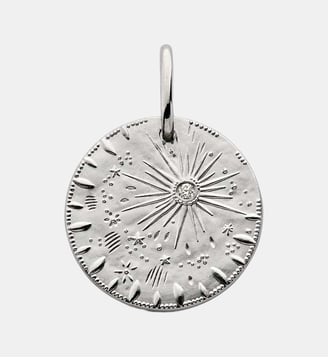 Médaille Or blanc & Diamant Pluie d'Etoiles Arthus Bertrand