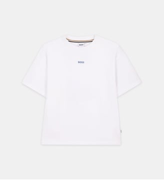 Tee-shirt manches courtes - BOSS Kidswear - Blanc
