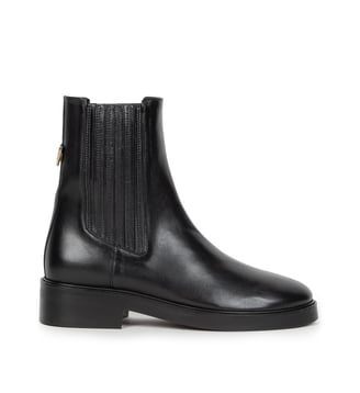 Bottines Plates Joyce Cuir d Agneau - Bobbies - Noir