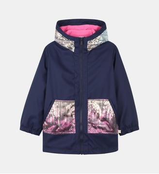 Ciré à capuche - Billieblush - Indigo