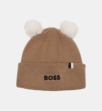 Bonnet en tricot - BOSS Kidswear - Beige