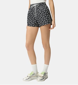 Short avec logo love birds all-over - Pinko - Noir et blanc