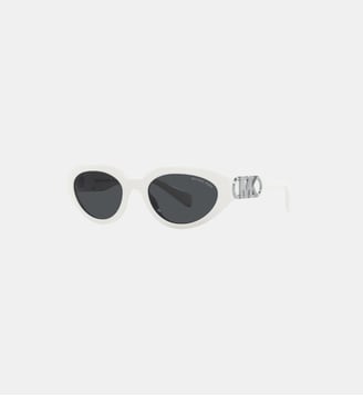 Lunettes de soleil Ovale MK2192 Empire Oval - Michael Kors - Blanc