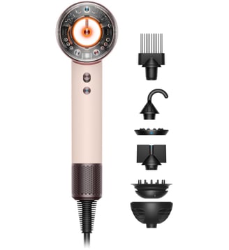 Sèche cheveux Supersonic Nural cheveux bouclés à frisés Rose Céramique - Dyson - Rose