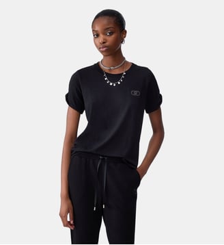 T-shirt avec logo Liu Jo
