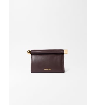 Le Sac Rond Carre - Jacquemus - Midnight brown