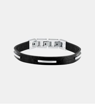 Bracelet T-LEATHER - Trussardi - Acier inoxydable