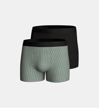 Lot de 2 Boxers en Coton - Impetus - Vert
