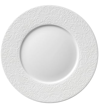 Assiette De Présentation 32 Cm - L Couture - Degrenne - Blanc