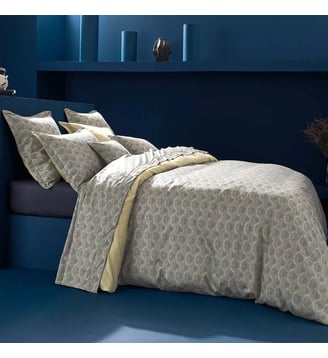 Housse de couette satin de coton - Garnier Thiebaut - Argile