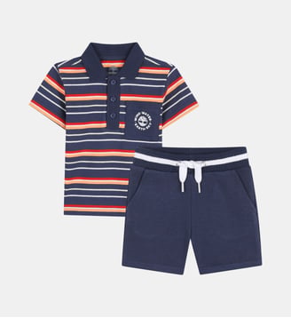 Chemisier et short ensemble - Timberland - Bleu