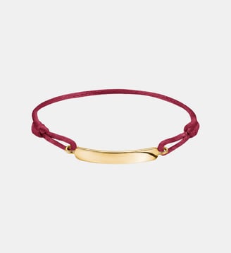 Bracelet textile rouge Thomas Sabo