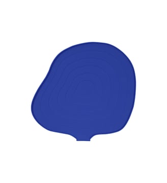Plateau en silicone égouttoir - OYOY - Bleu
