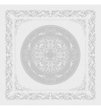 Serviette pur coton - Garnier Thiebaut - Blanc