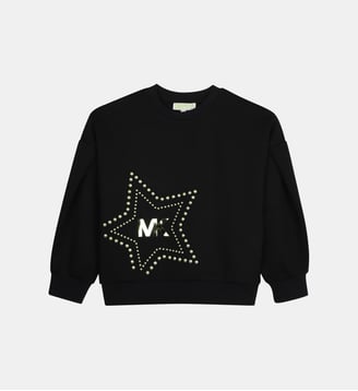 Sweat à manches longues - Michael Kors Kids - Black