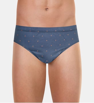 Slip taille basse  MOTIFS - Eminence - Bleu et bordeaux