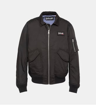 Blouson pilote léger type CWU - Schott - Noir